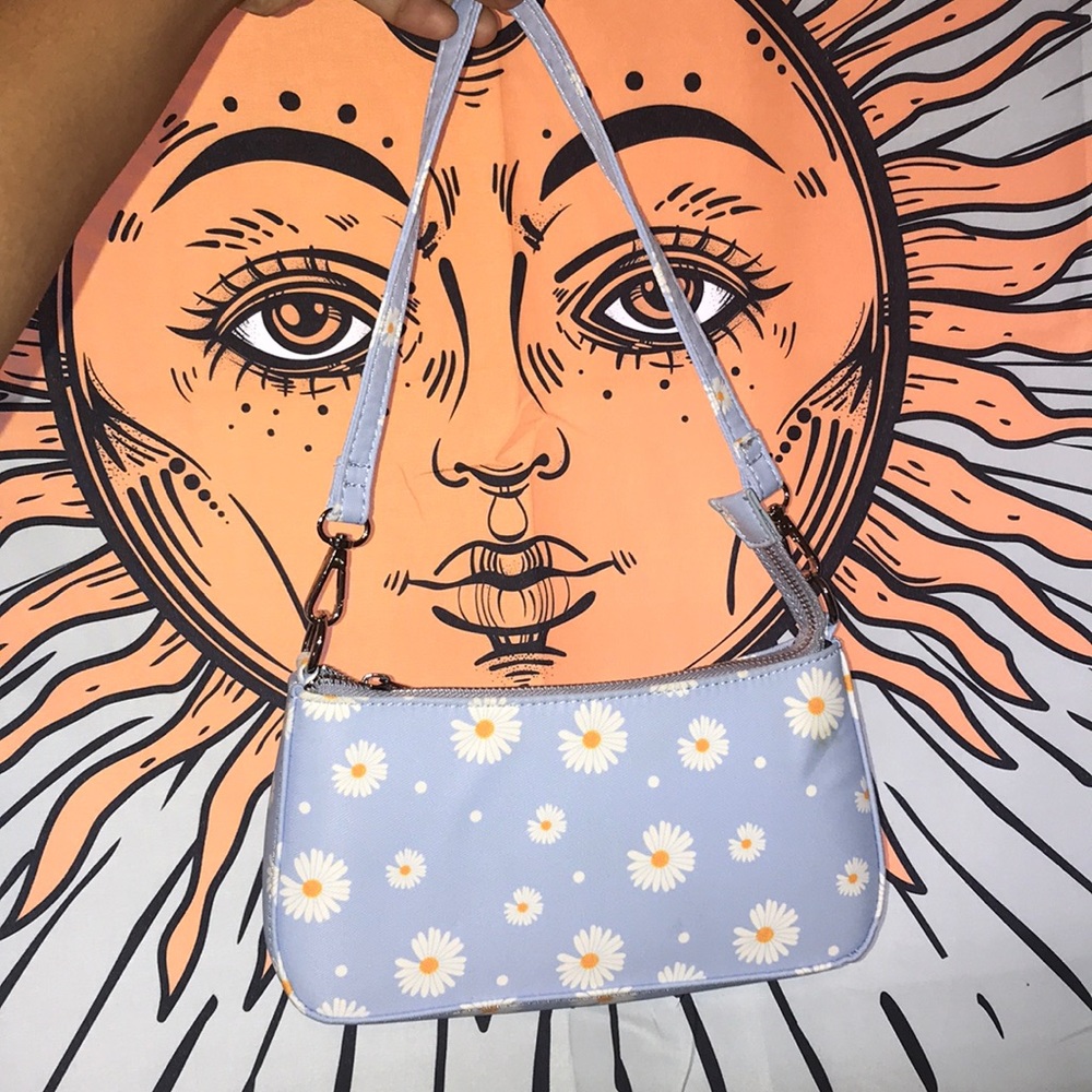 Mini Floral Purse with Removable Strap